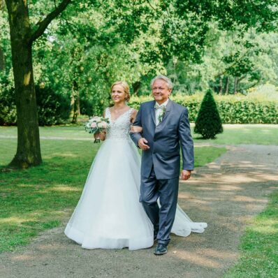 Hochzeitfotos Schloss Moyland – romantische Freie Trauung