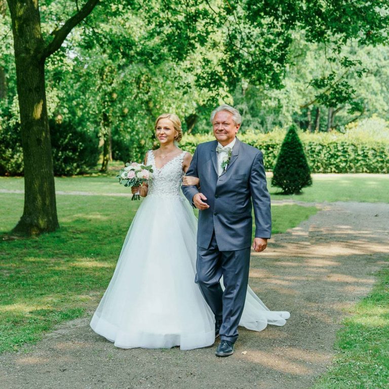 Hochzeitfotos Schloss Moyland – romantische Freie Trauung