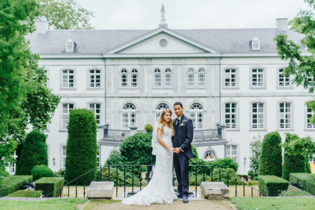 Schöne Hochzeitslocation Schloss Bloemendal in Vaals. Hochzeitslocation Kasteel Bloemendal für freie Trauung, Hochzeitsfeier und Unterkunft
