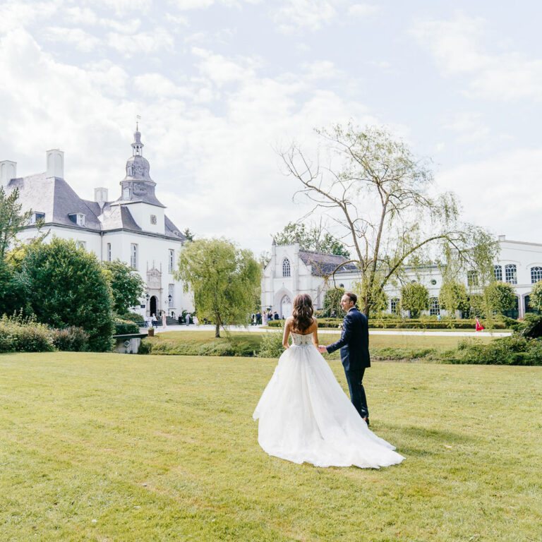 Hochzeitsfotos Datteln – romantische Momente im Schloss Gartrop