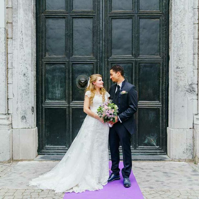 Hochzeitsfotograf kirchliche Trauung im Aachener Dom