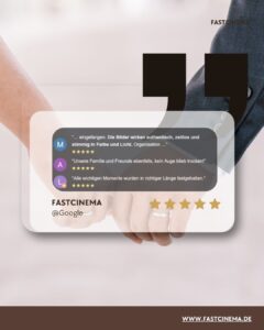  Fastcinema bewertung 5 Stern Hochzeitsfotograf